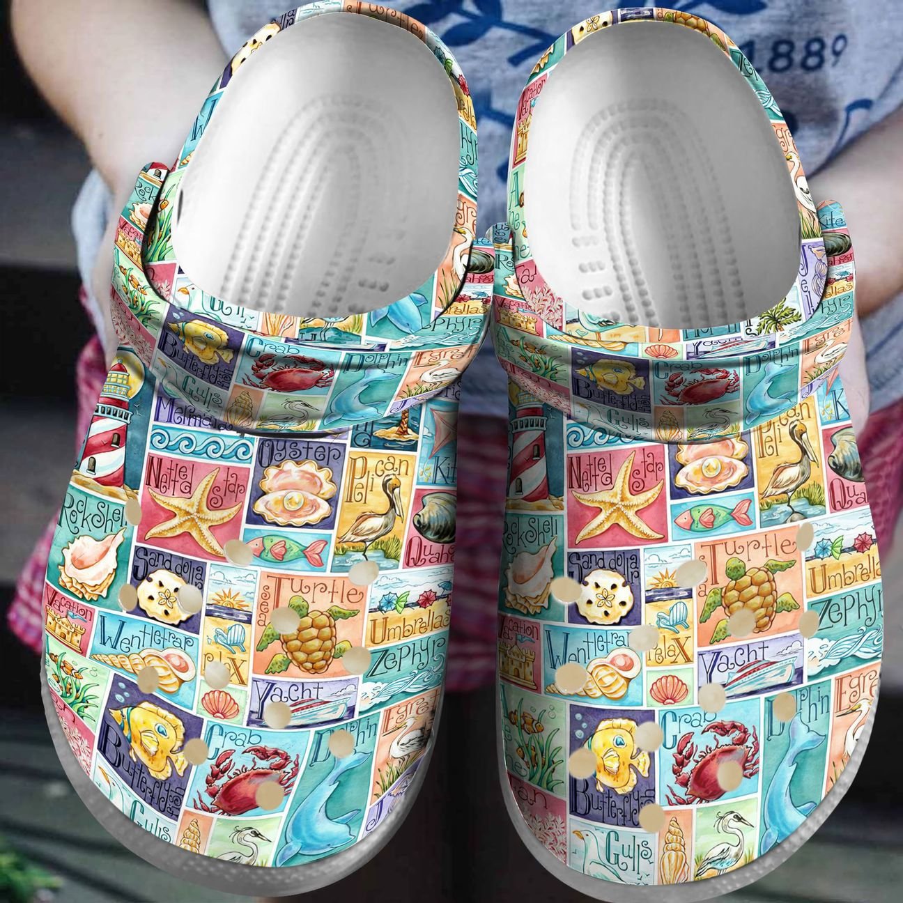 Beach Personalized Clog, Custom Name, Text, Color, Number Fashion Style For Women, Men, Kid, Print 3D Beach Is My Passion