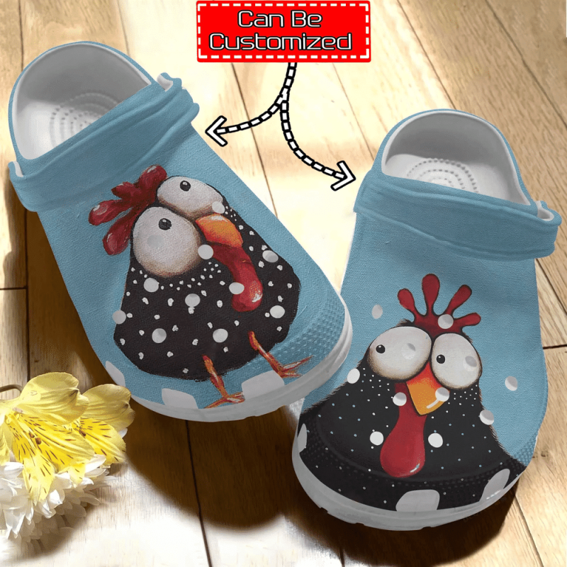 Chicken Print – Personalized Beautiful Chicken Pattern Clog Shoes For Men And Women