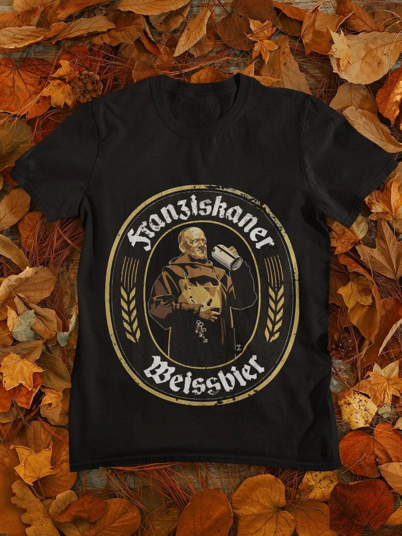 Vintage Franziskaner World Beer (Germany) Beer T-Shirt,Gift Funny Man T-Shirt, Unisex Mens & Women’S T-Shirt