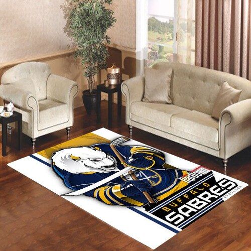 Buffalo Sabres Living Room Carpet Rugs