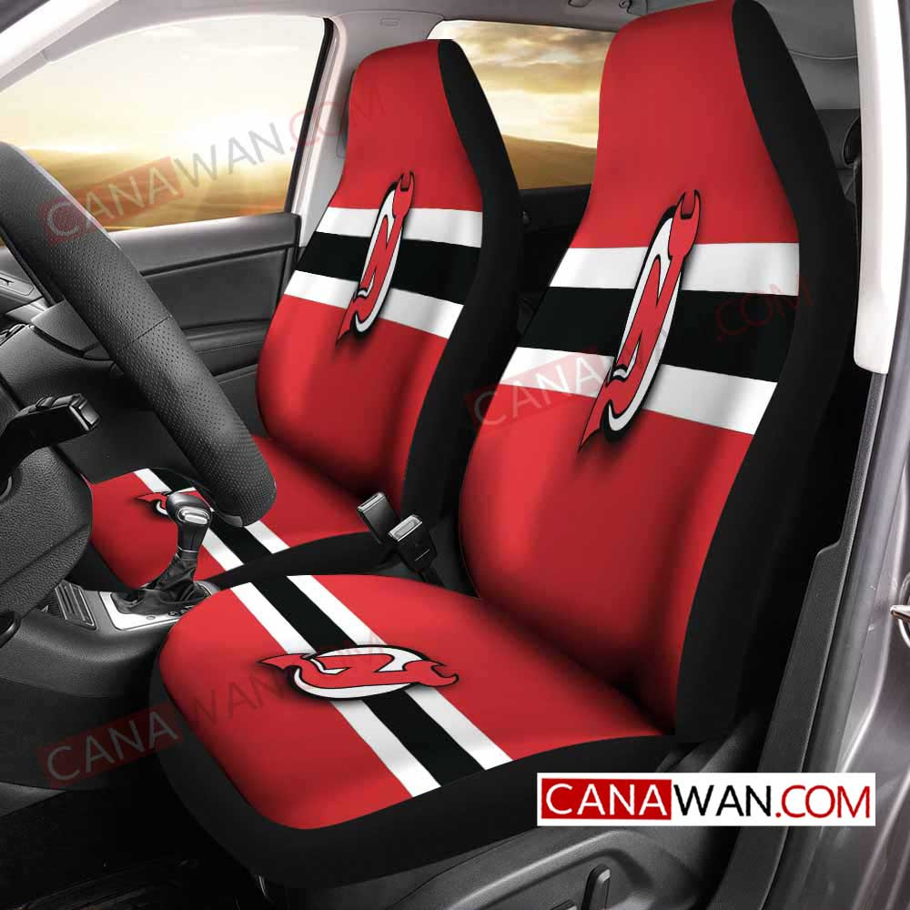 New Jersey Devils Style04 3D Customized Personalized Car Seat Cover