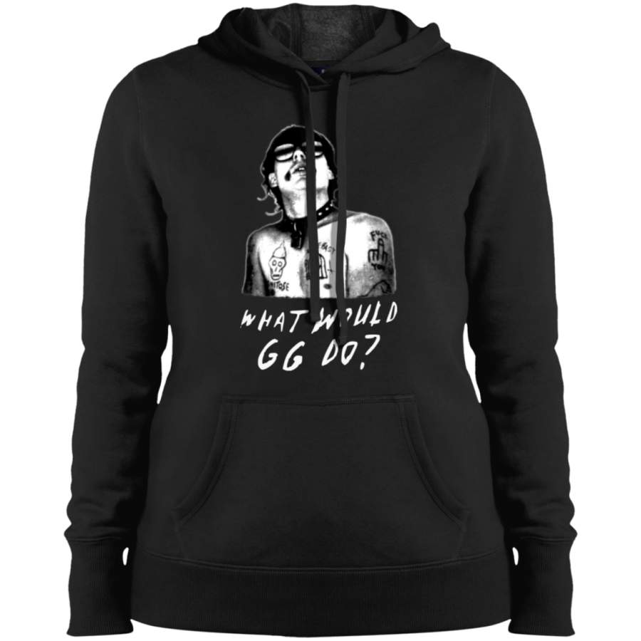 Killer Condo What Would GG Allin Do Wwggd Ladies Pullover Hoodie