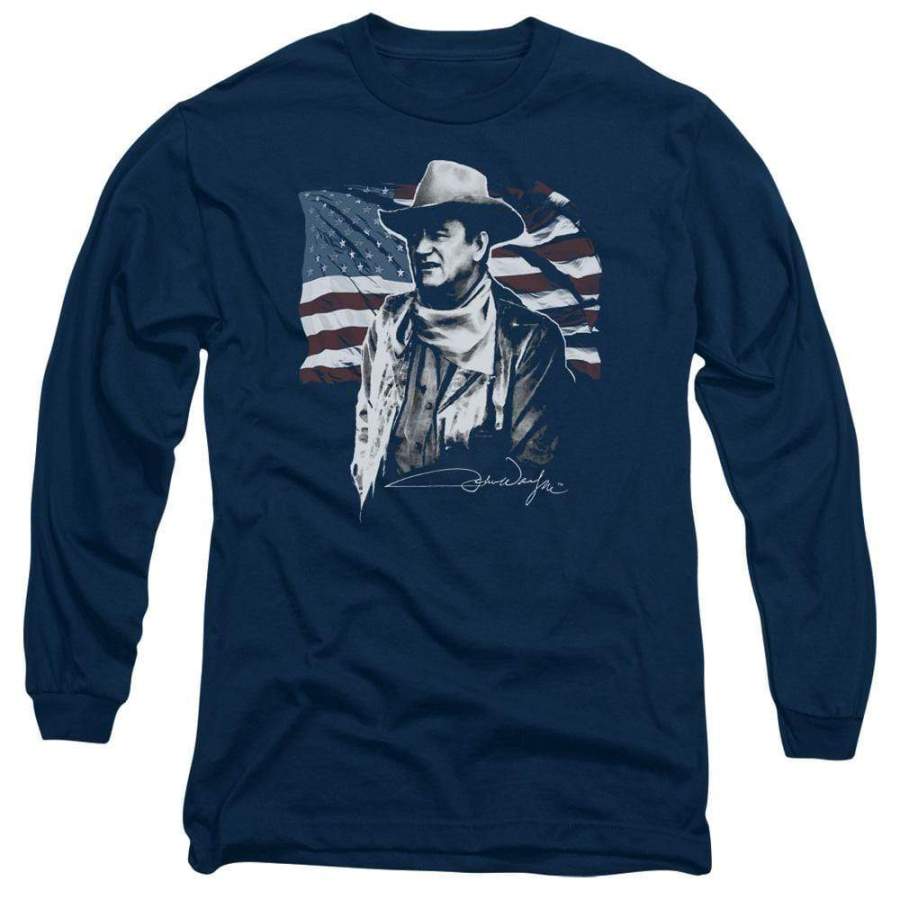 John Wayne American Idol Men’s Long Sleeve T-Shirt