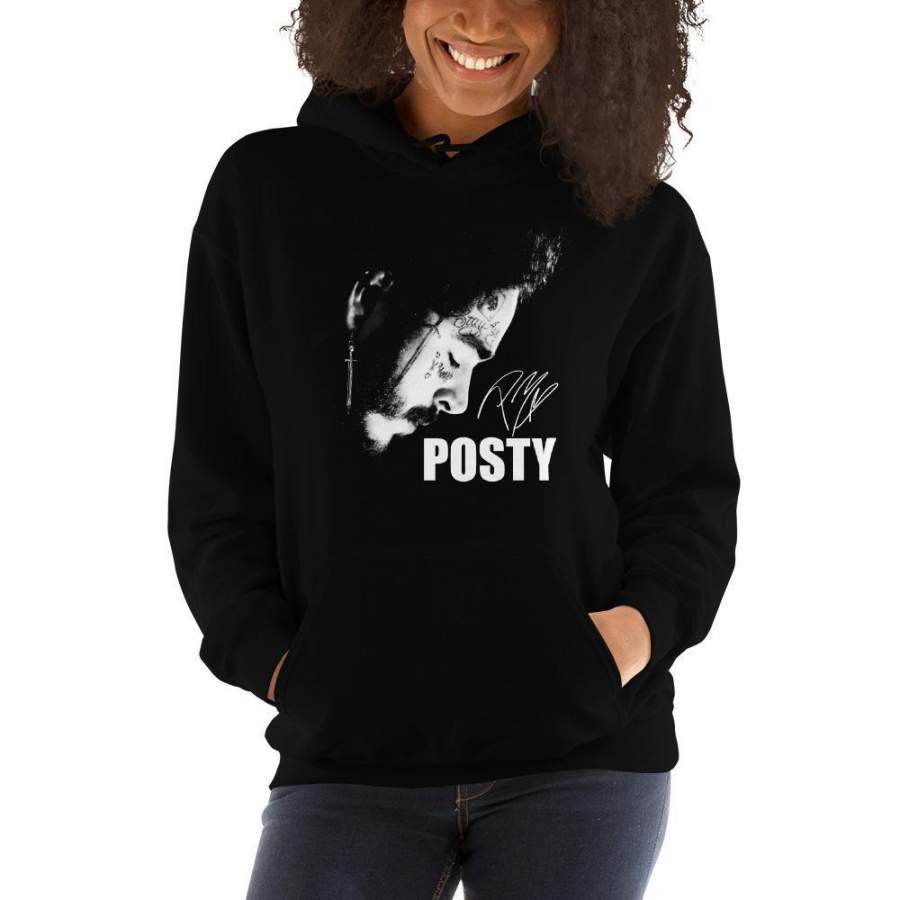 Posty Hoodie Post Malone Signatures Hoodie Cool Gift For Fans MT