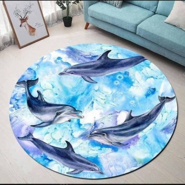 Dolphin Limited Edition Round  Sku 268416 Rug