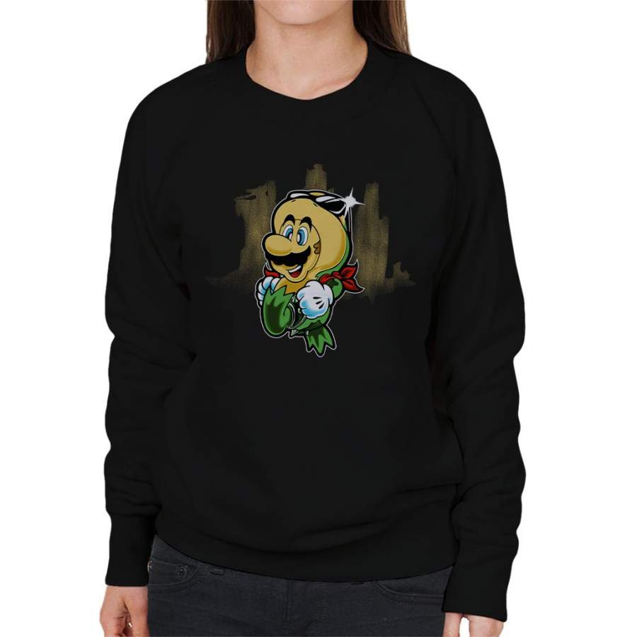 Super Mario Battle Toads Mix Women’s Sweatshirt