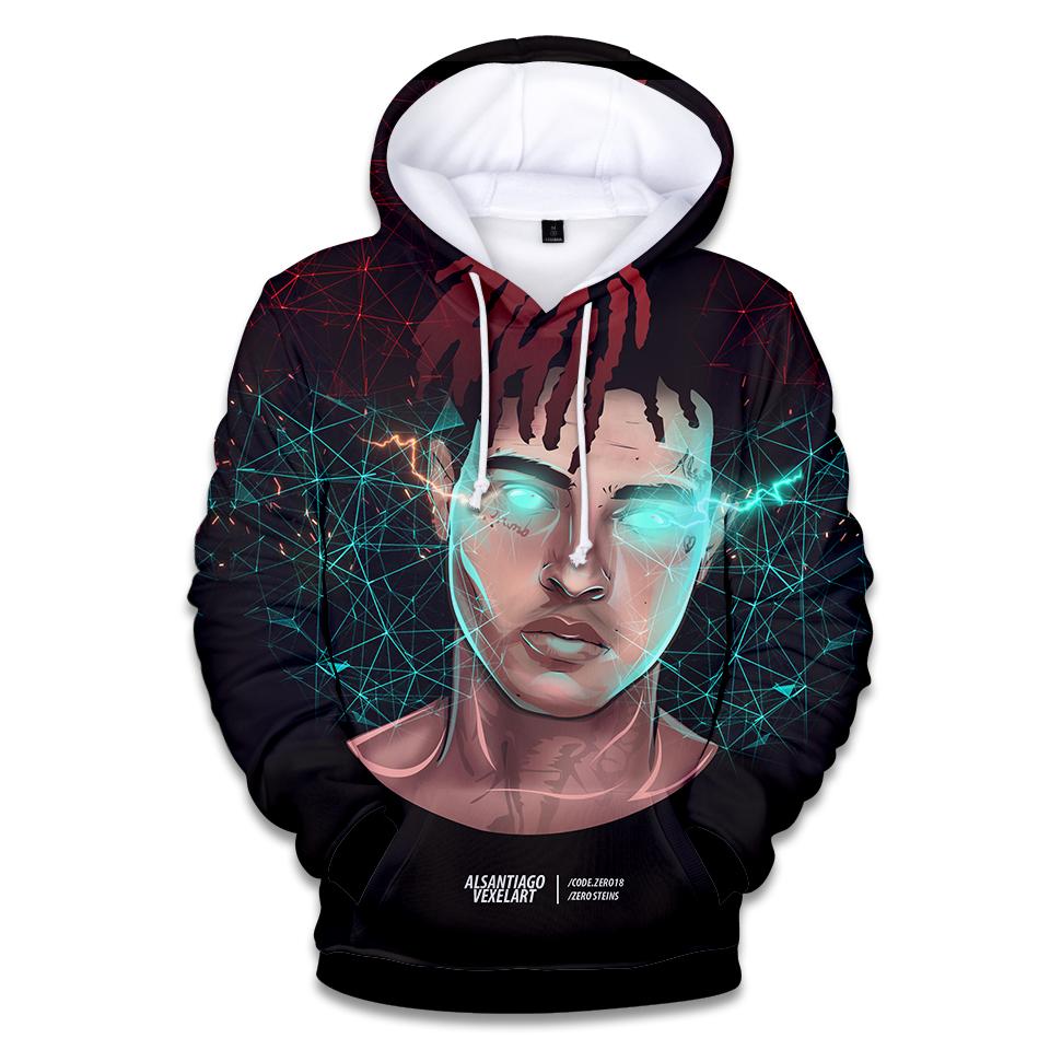 XXXTentacion Hoodies – Rapper XXXTentacion Super Cool Black Icon Hoodie