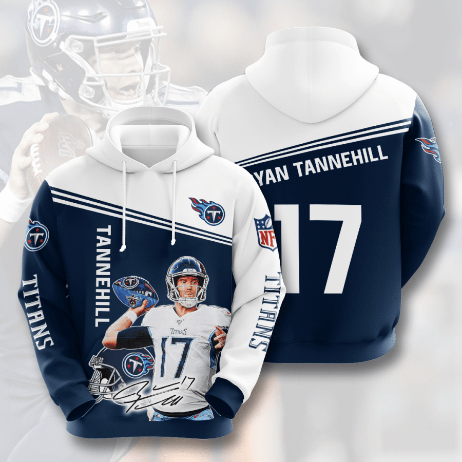 Tennessee Titans Ryan Tannehill 90 Unisex 3D Hoodie Gift For Fans