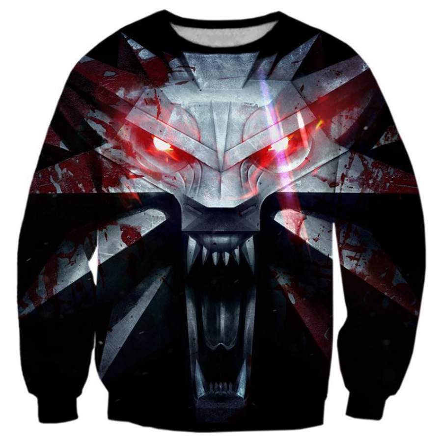 The Witcher 3 Wild Hunt Logo Red Eyes Shirts