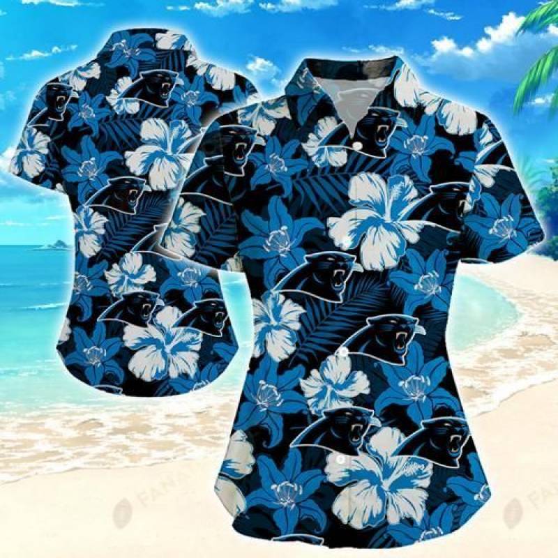 Carolina Panthers Women Hawaii Shirt