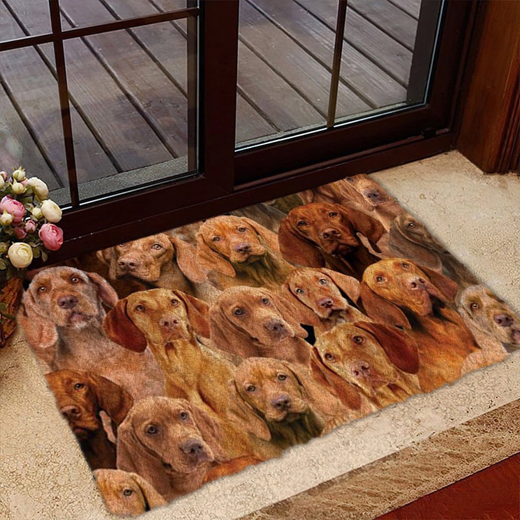 Tmarc Tee A Bunch Of Vizslas Doormat