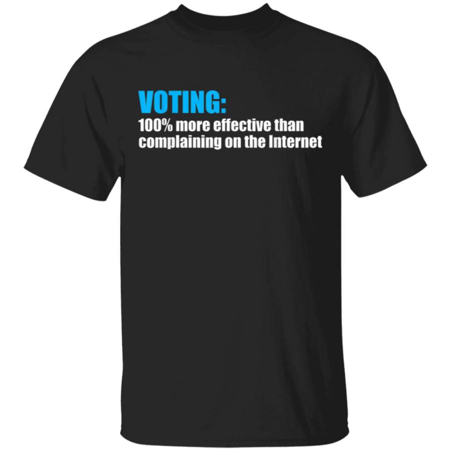 Voting Election Shirt  Vote Not Complain Democracy Tshirt TShirt