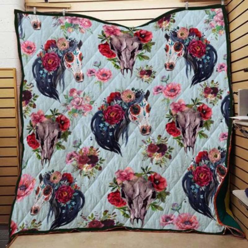 Horse Skull J3001 85O32 Blanket