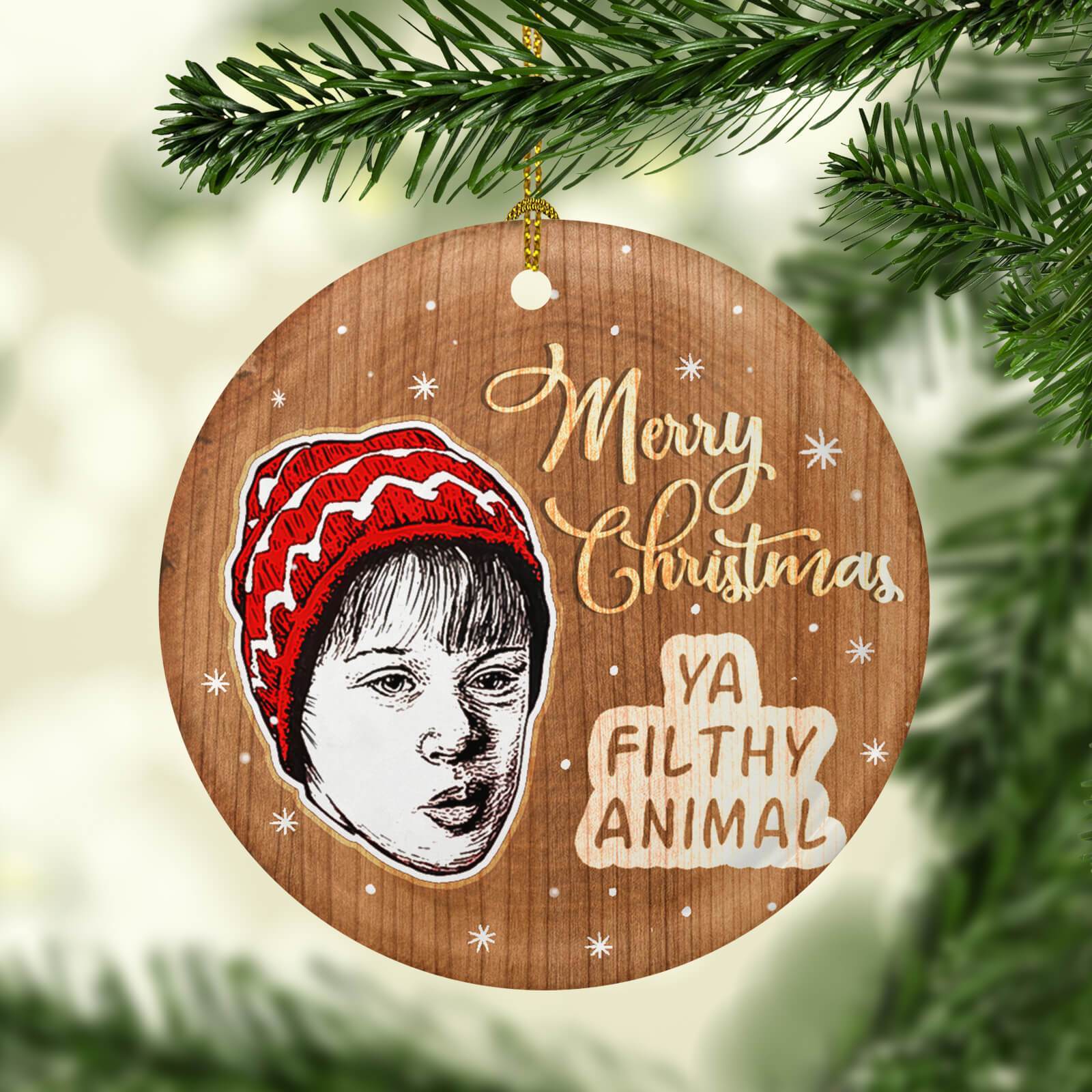 ViticStore™ Merry Christmas Ya Animal  –  Tree Ceramic Ornament for holiday decoration, Christmas gift ideas