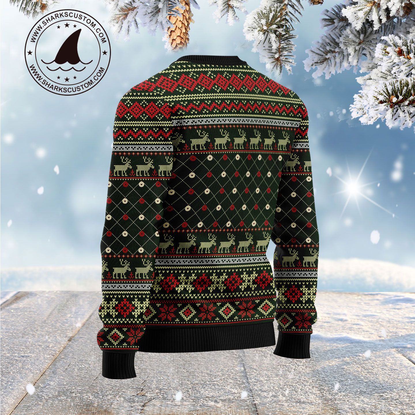 All I Want For Christmas Is Elephant G5116 Ugly Christmas Sweater