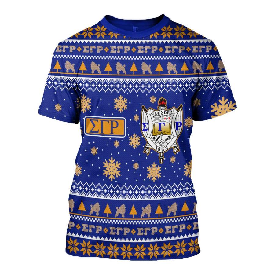 3D ALL OVER SIGMA GAMMA RHO UGLY SWEATER 25920192