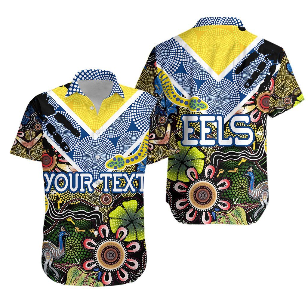 Parramatta Eels Hawaii Shirt Aboriginal Ethnic Style Ha36357