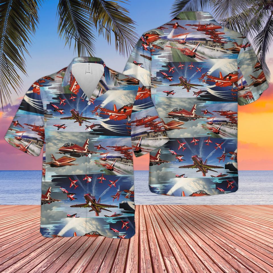 Red Arrows Hawaii Shirt Unisex Adult Ha29058