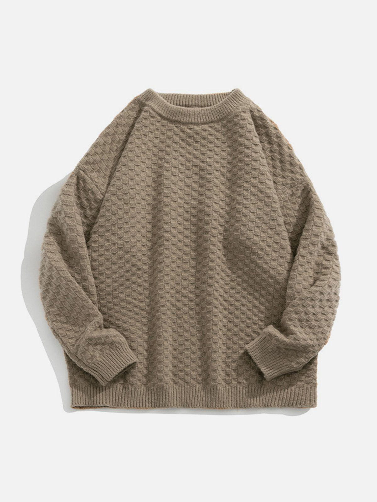 Talishko™ – Textured Solid Color Sweater