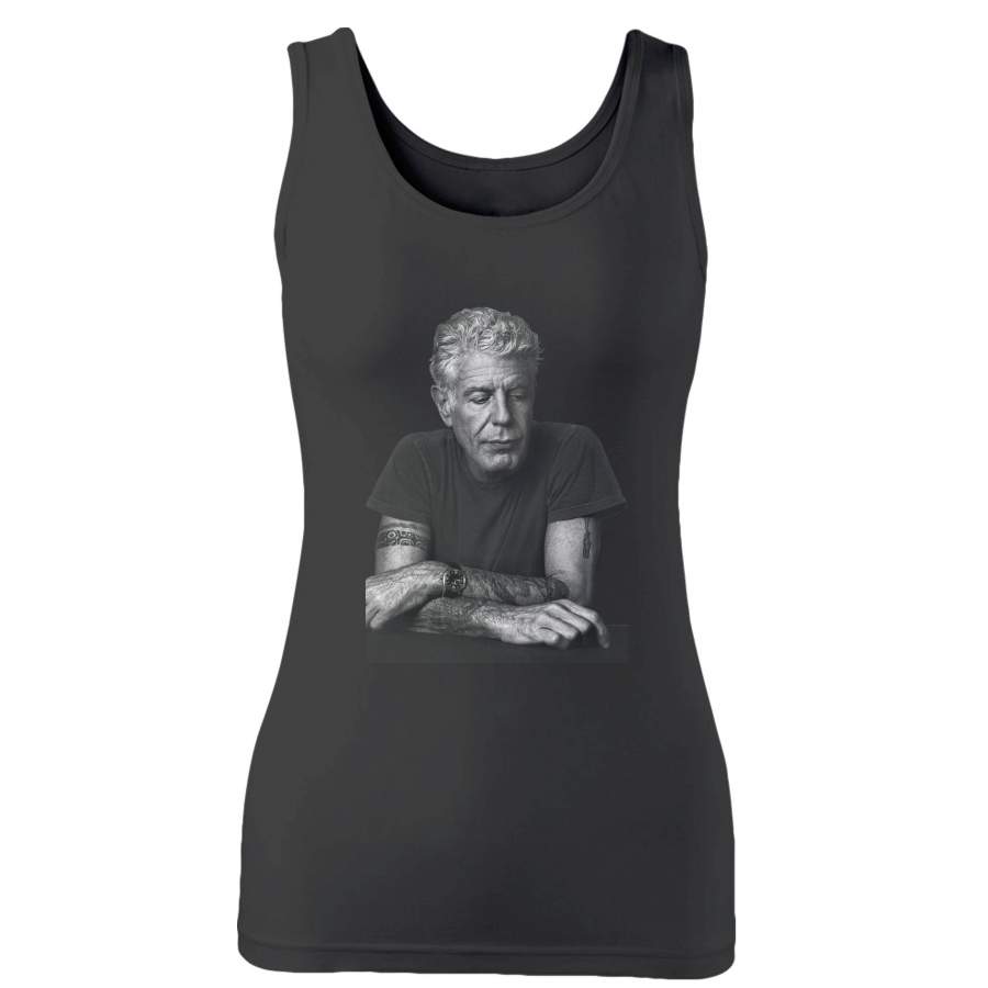 Anthony Bourdain Celebrity Chef Woman’s Tank Top