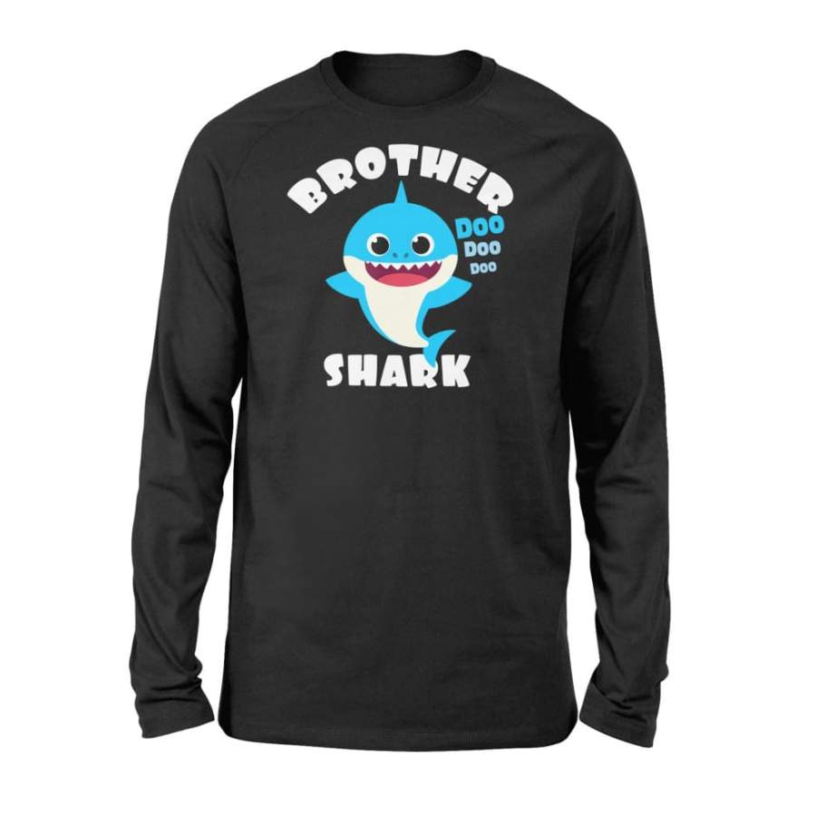 Brother Shark Gift – Cute Baby Shark Design Family Set – Standard Long Sleeve