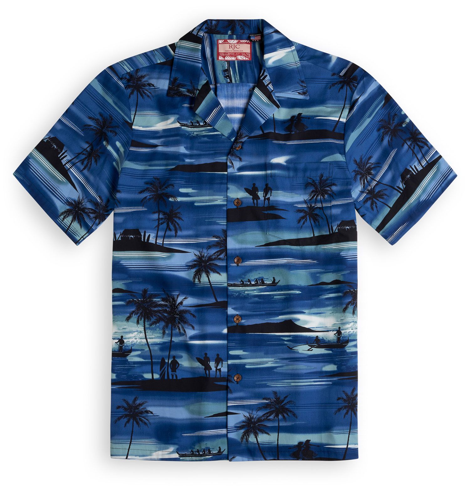 Endless Summer Blue Black Amazing Design Hawaii Shirt Ha97766