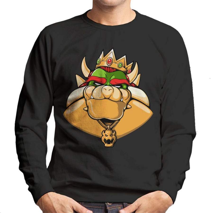 Notorious Boss Bowser Super Mario Men’s Sweatshirt