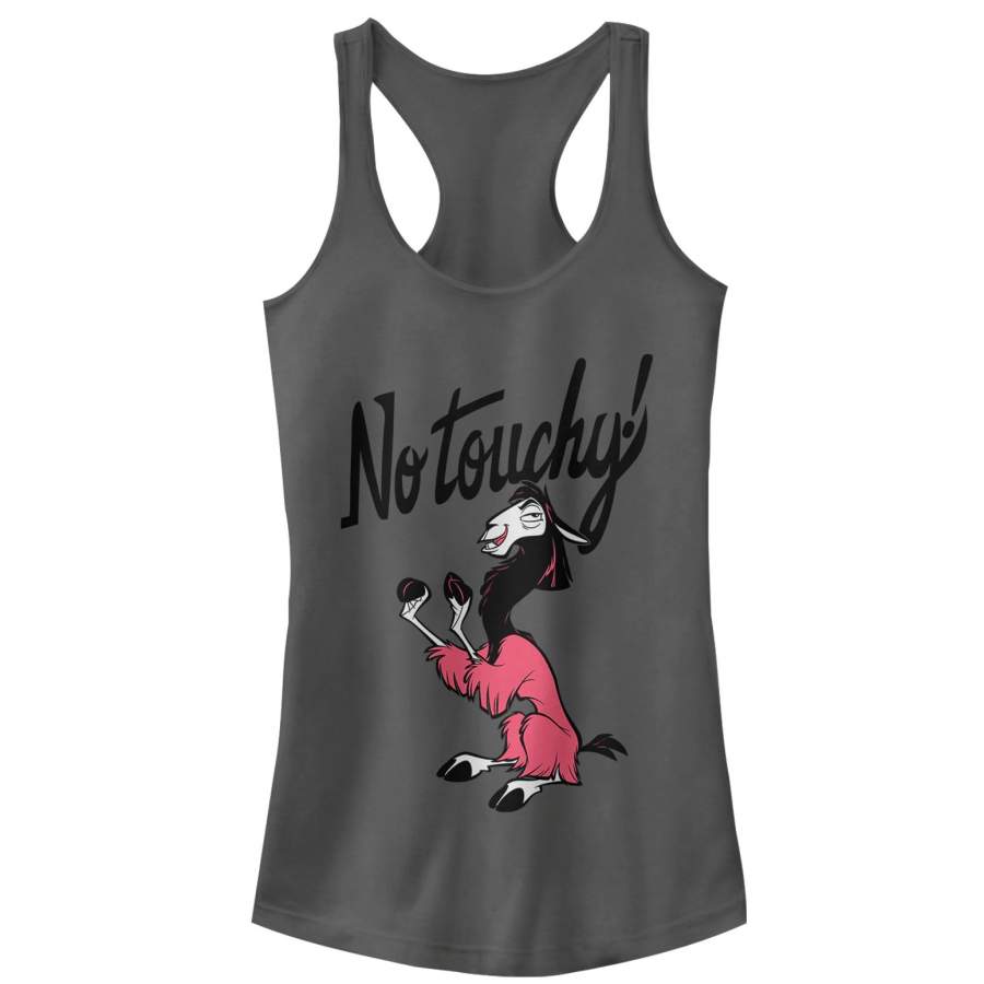 The Emperor’s New Groove Junior’s No Touchy  Racerback Tank