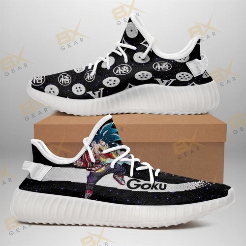 Best Fashion Goku Dragon Ball Yeezy Sneakers Funny Gift Idea Yeezy Sne