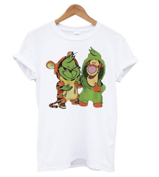 Baby Grinch and baby Tigger RS T shirt