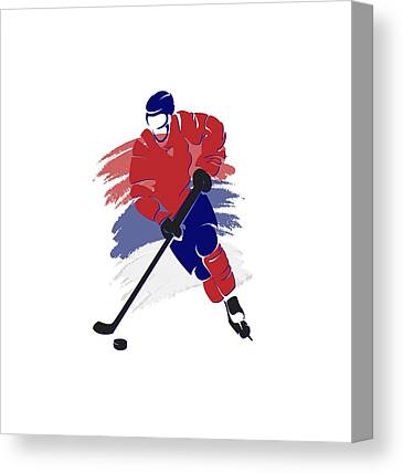 Montreal Canadiens Player Shirt Joe Hamilton Canvas Print