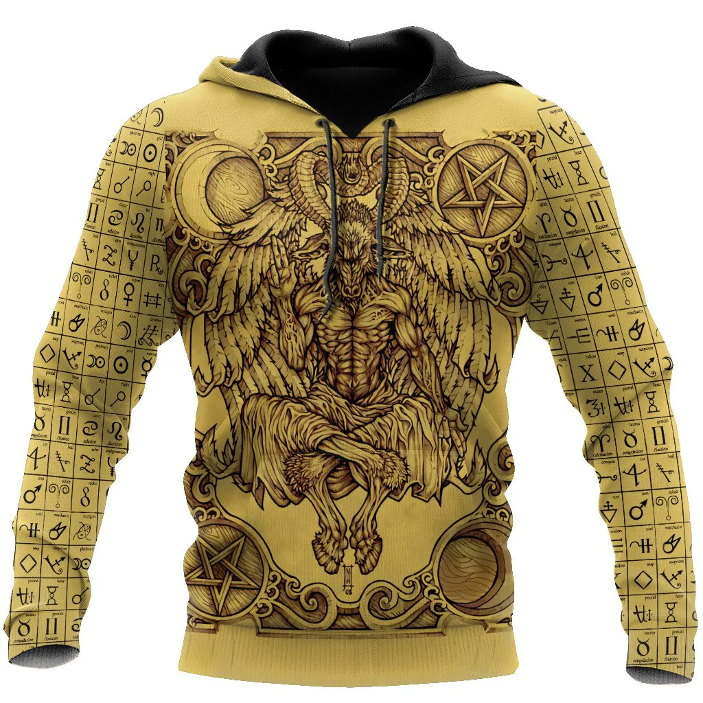 Satanic Hoodie For Men And Women 3D All Over Print Satanic Hoodies