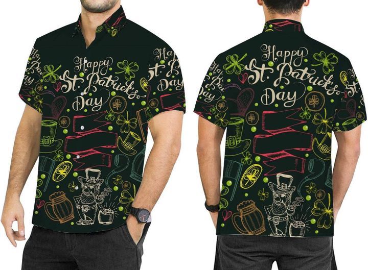 Happy St Patricks Day Irish Hawaii Shirt For Men Women Adult Ha16192