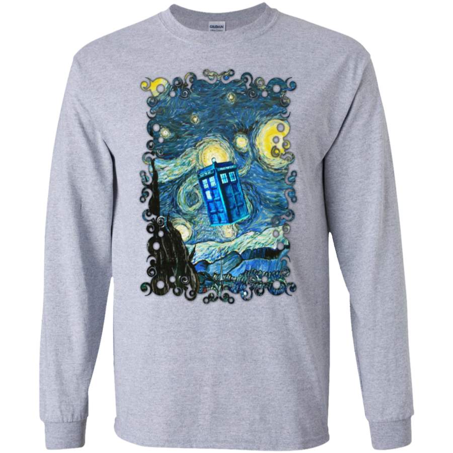 AGR Dr Who Tardis Police Box Long Sleeve T-Shirt