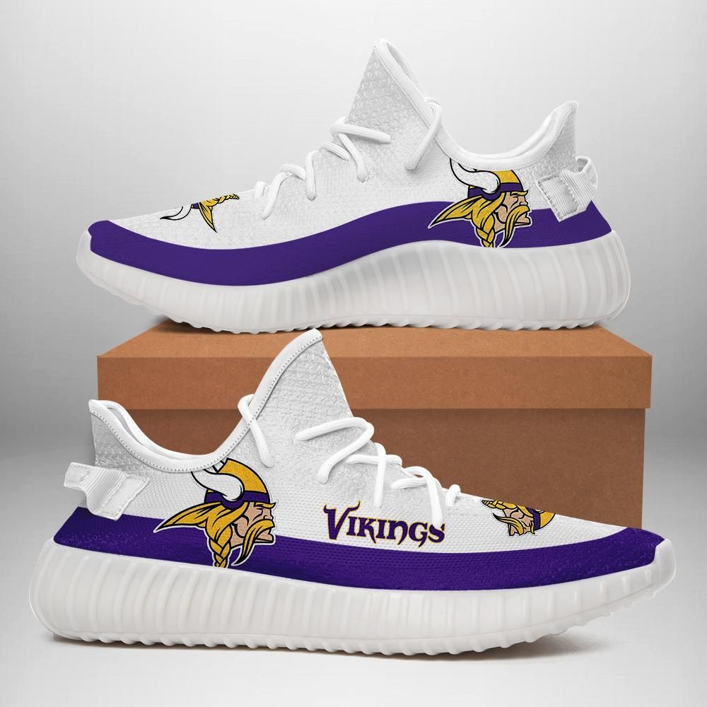 Minnesota Vikings Custom Shoes Sport Sneakers Minnesota Vikings 2 Yeezy Boost 350 – Yeezy Shoes