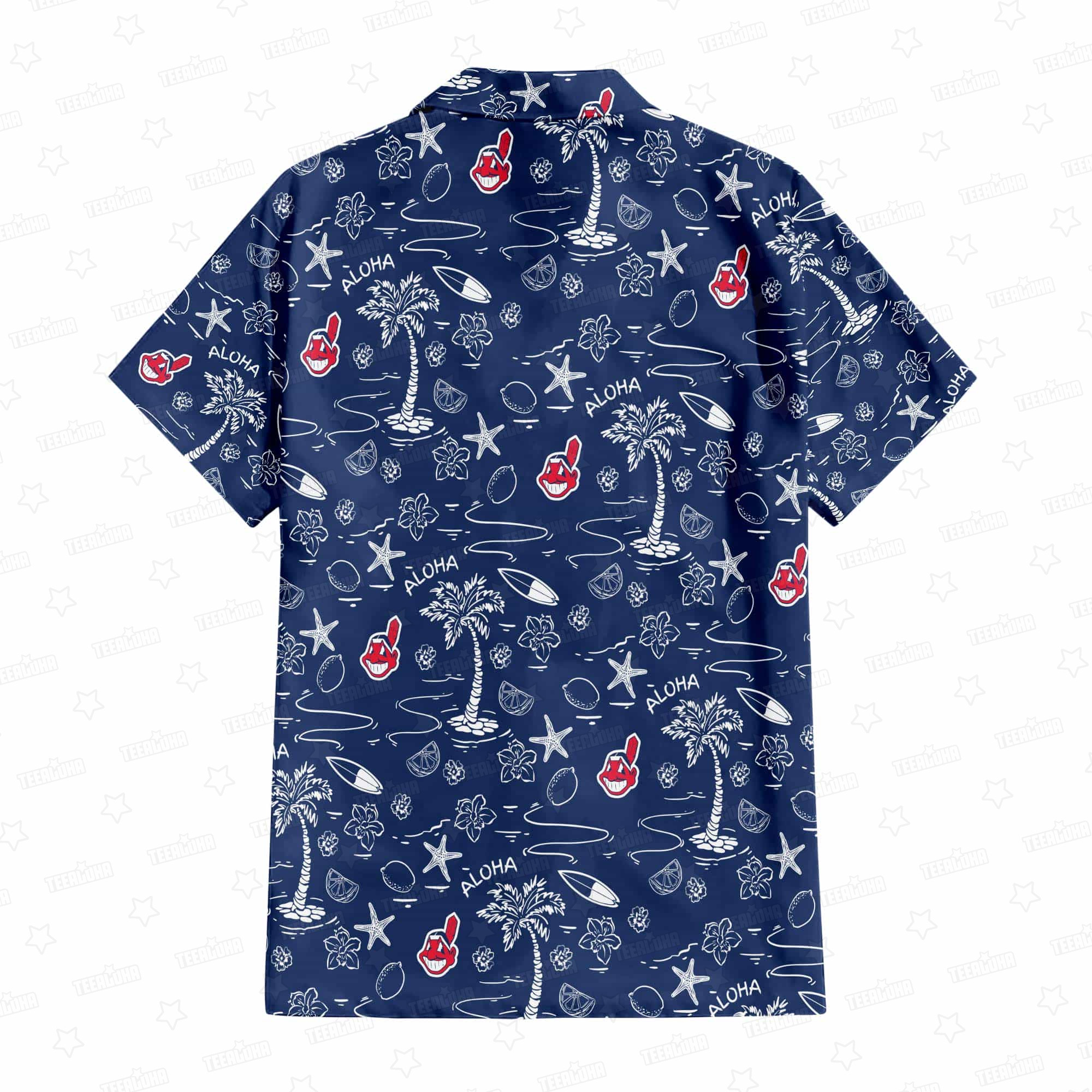 Cleveland Guardians Aloha Paradise Hawaiian Shirt