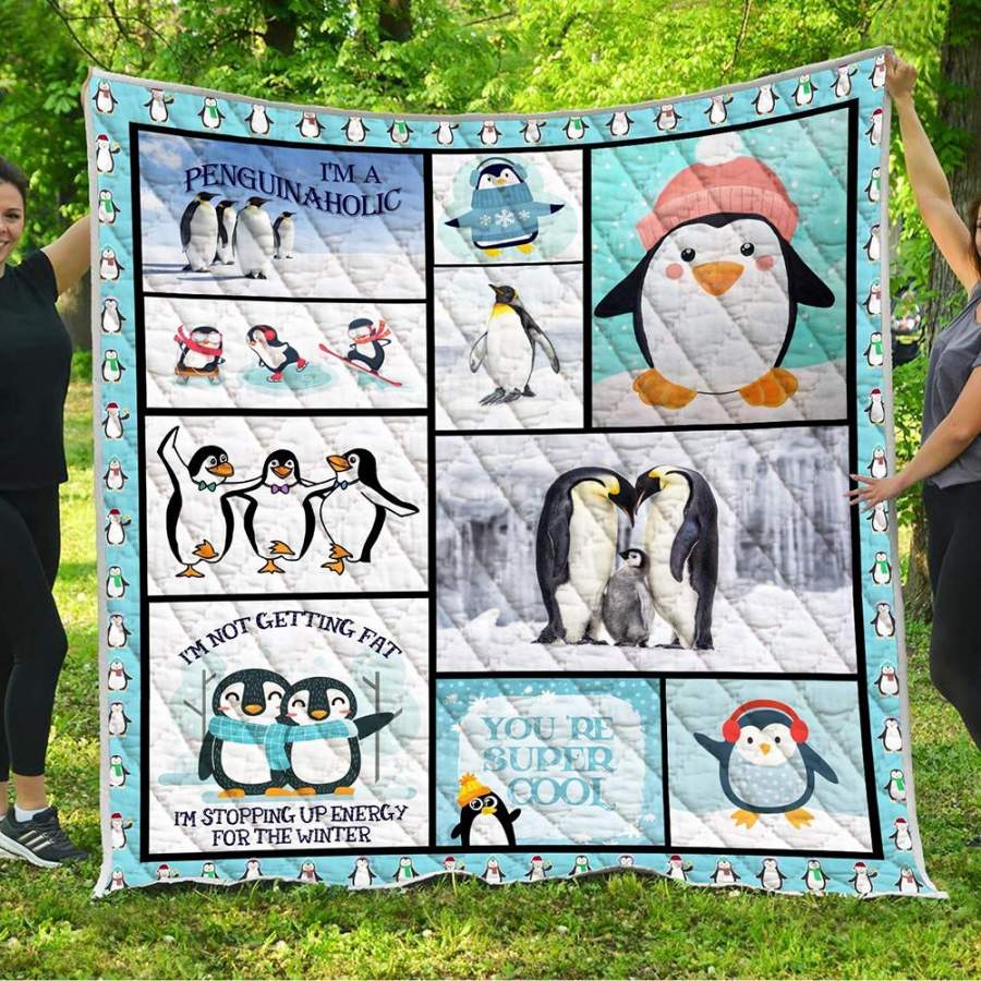 MP0310 – Penguin – I’m Not Getting Fat – Quilt