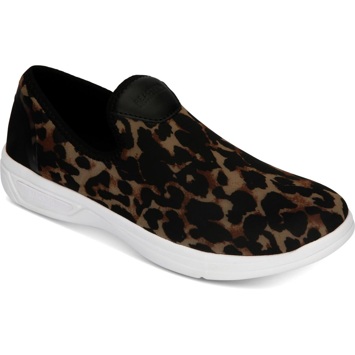 The Ready Sneaker Womens Leopard Print Slip On Fashion Sneakers