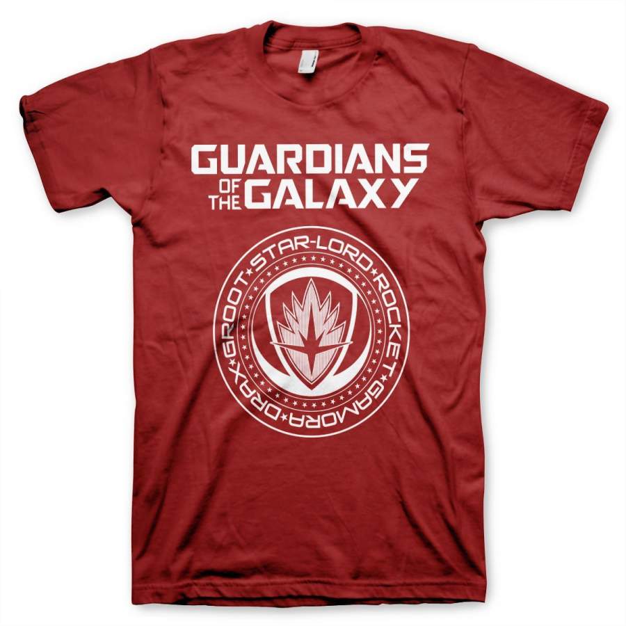 Guardians Of The Galaxy Shield T-Shirt