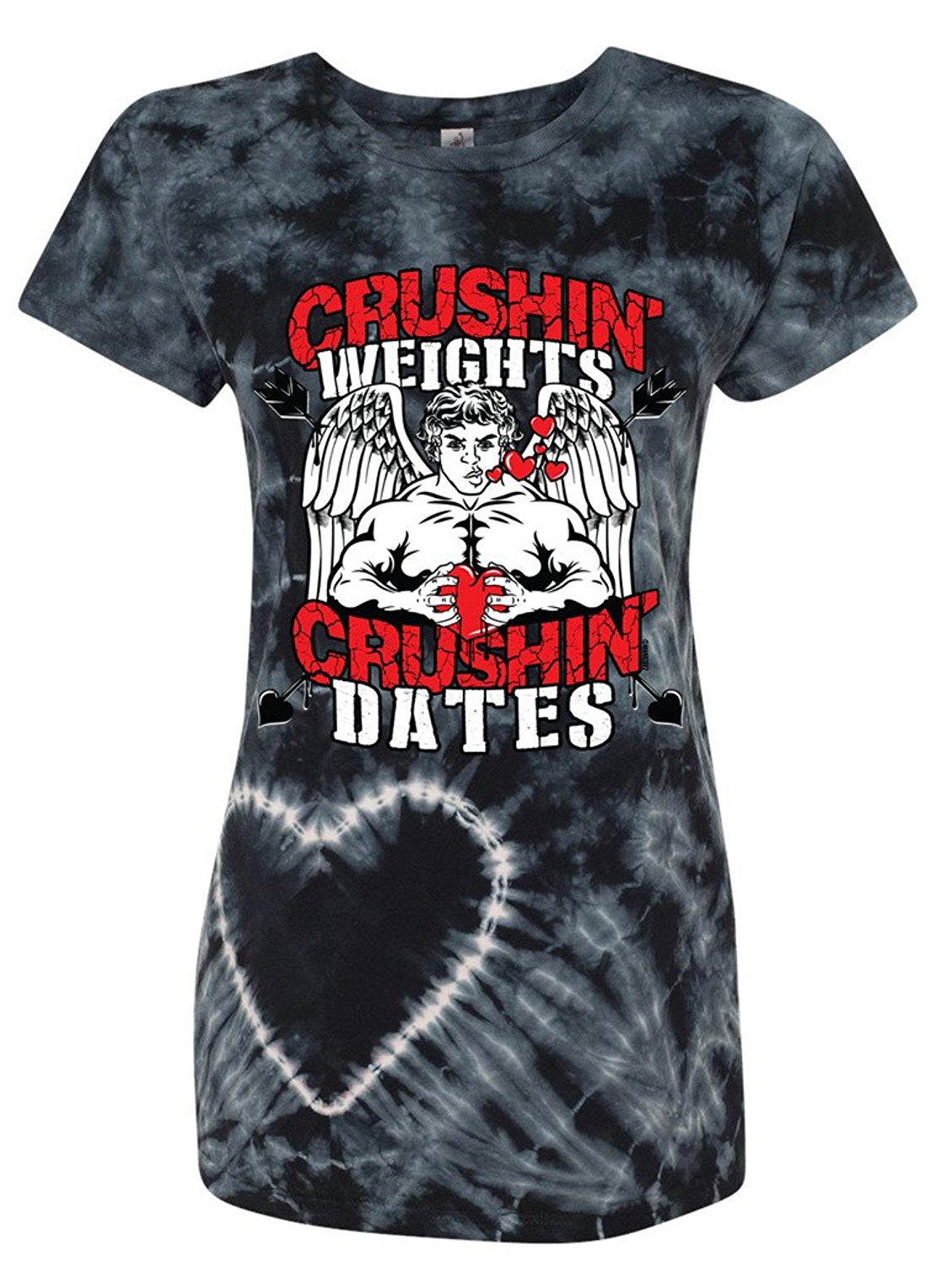 Manateez Women’S Jacked Cupid Crushin Weights & Crushin Dates Valentine’S Day