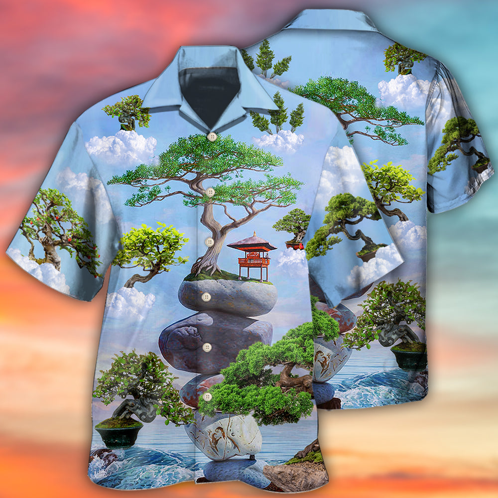 Bonsai Tree Style Hawaii Shirt Ha36865