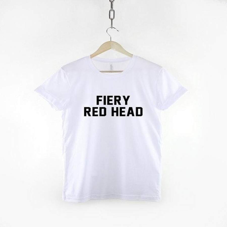 Red Head Ginger Hair T-Shirt – Fiery Red Head Shirt-C078