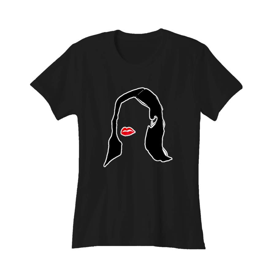 The Marlene Illustration Fetish Vintage Femme Fatale Women’s T-Shirt