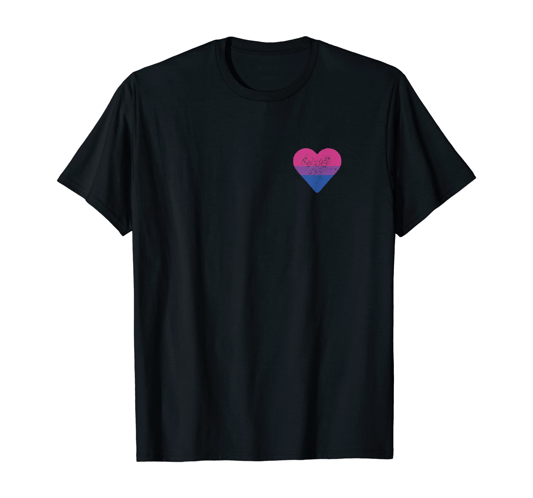 Bisexual Heart Shirt, Bisexuality T-Shirt, Bi Love, Lgbt Tee T-Shirt