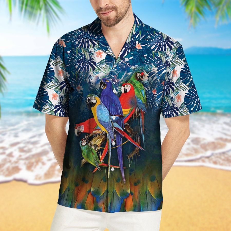 Parrot Hawaiian Shirt Ha100394