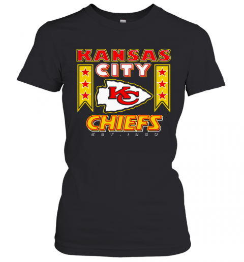 Kansas City Chiefs Logo Est 1960 Women’S T-Shirt