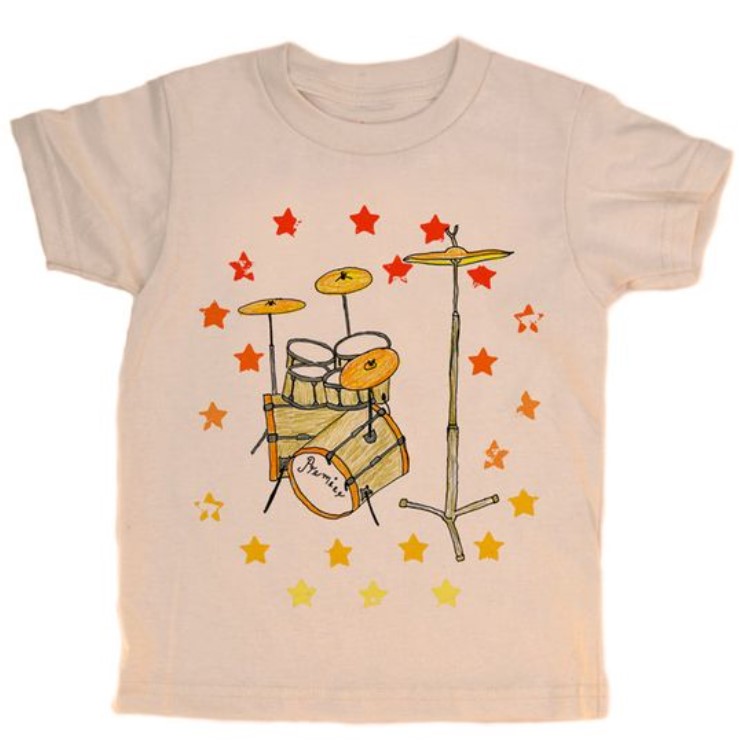 Drums Band Music Tee Shirt Outfit