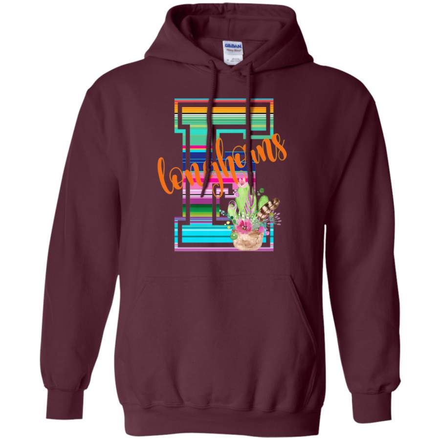 AGR Serape Team Spirit Longhorns Cactus Accent Southwest Hoodie