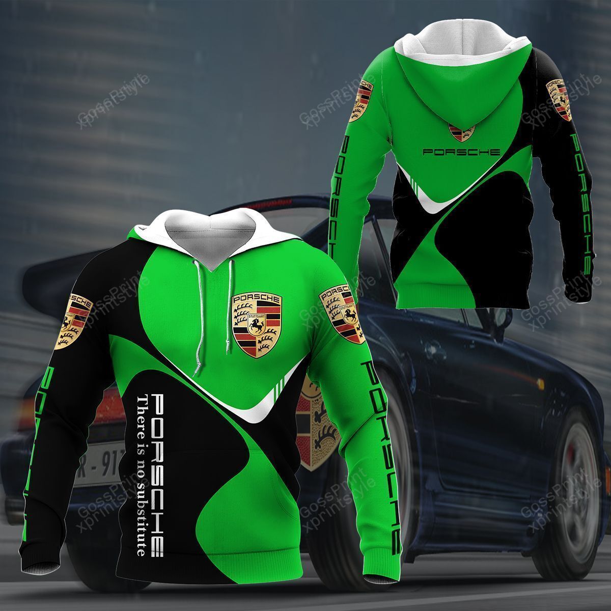 3D All Over Porsche Shirt Ver 24