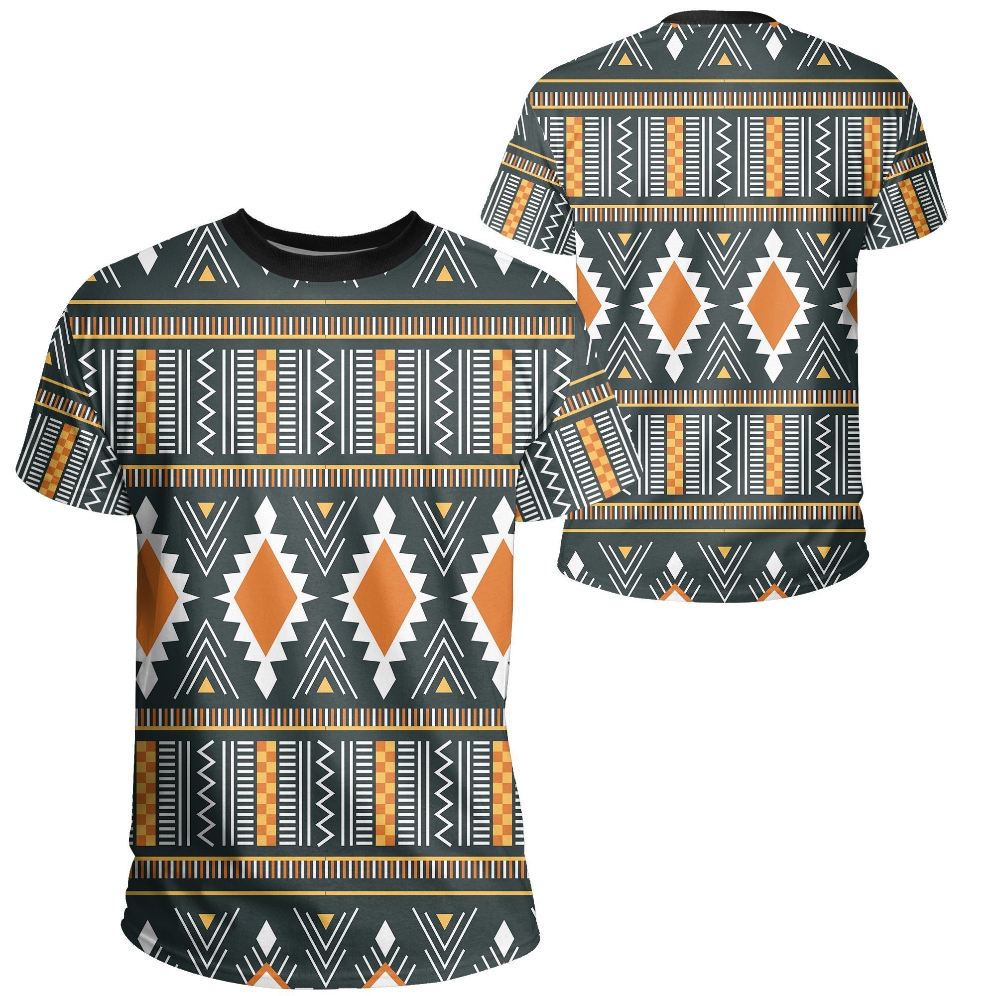 Greek Life T-Shirt – Ashanti Geometric Kente Tee